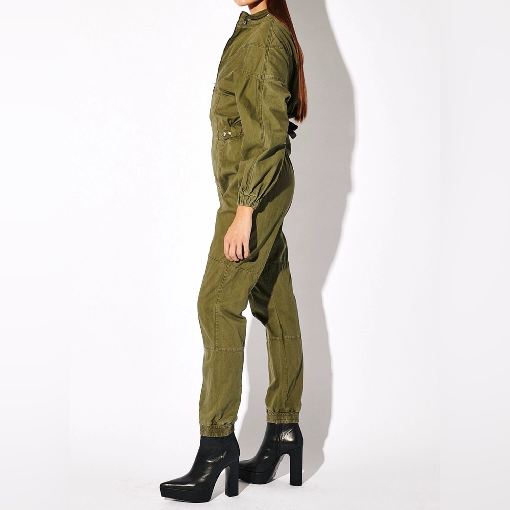 NEW RtA HALIMA JUMPSUIT | TOMBOY GREEN size Small